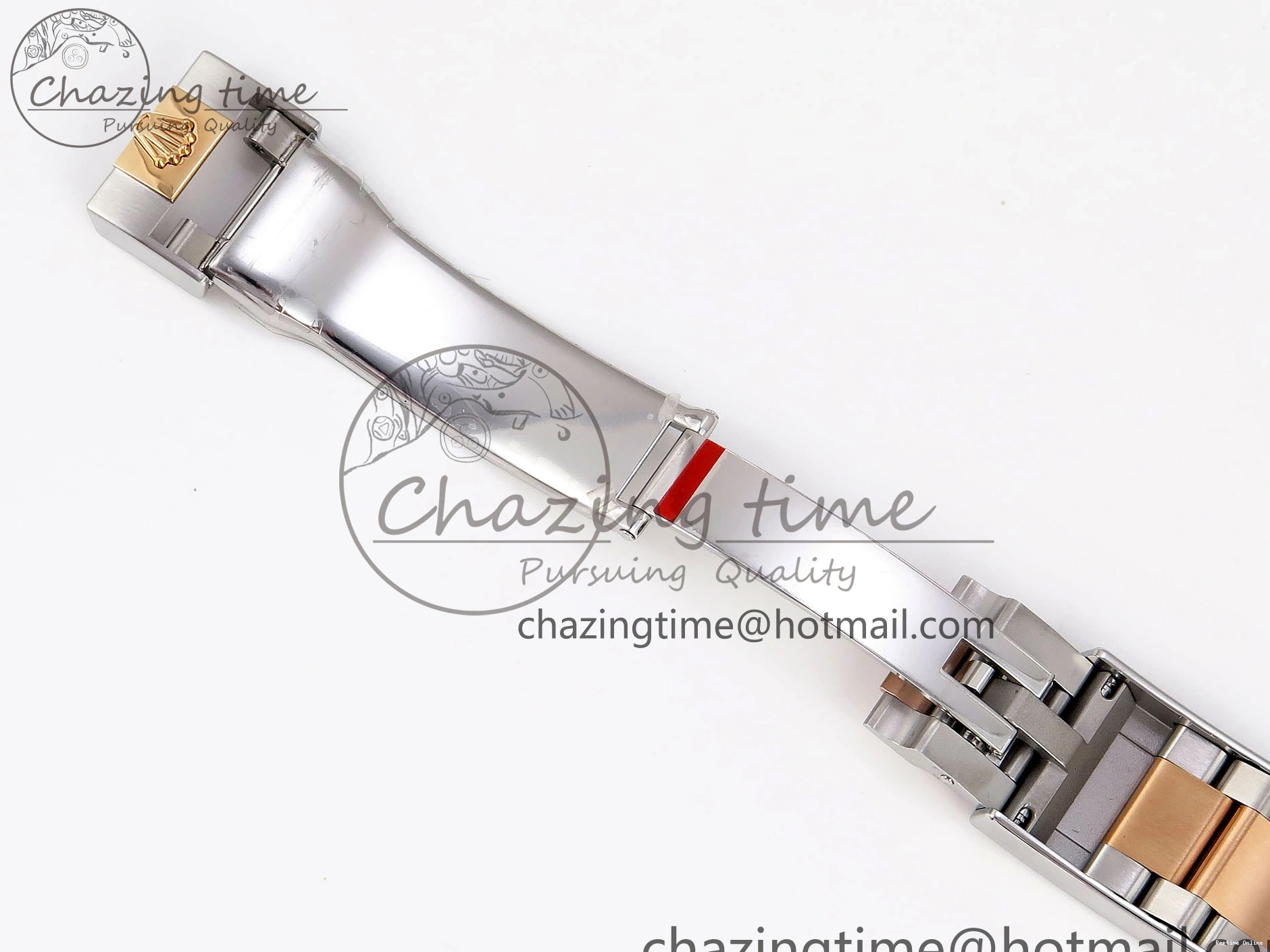 0413 UrbanChic Yacht-Master 126621 SS RG 904L Steel VSF 1:1 Best Edition Black Dial on SS RG Bracelet VS 1860